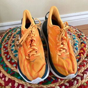 Hoka One One  Mach Supersonic profly+ orange sneakers 8,5